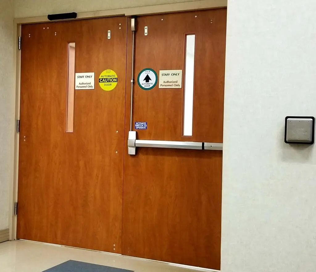 Hospital Entry Doors