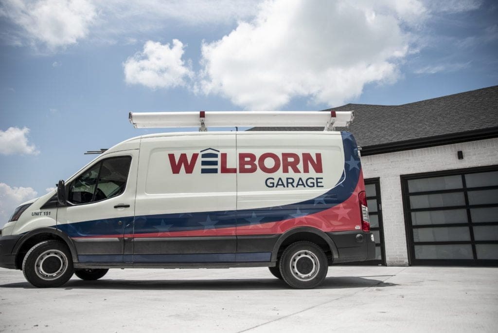 Welborn garage van