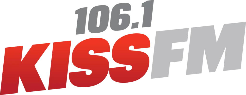 Kiss 106.1 logo