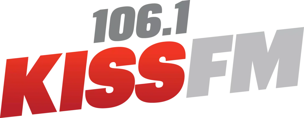 Kiss 106.1 logo