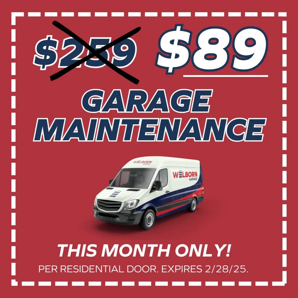 $89 Garage Maintenance 1